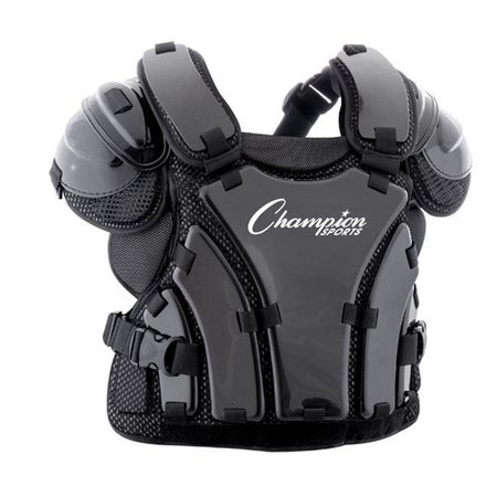 CHAMPION SPORTS Champion Sports P230 16 in. Armor Style Chest Protector; Black P230